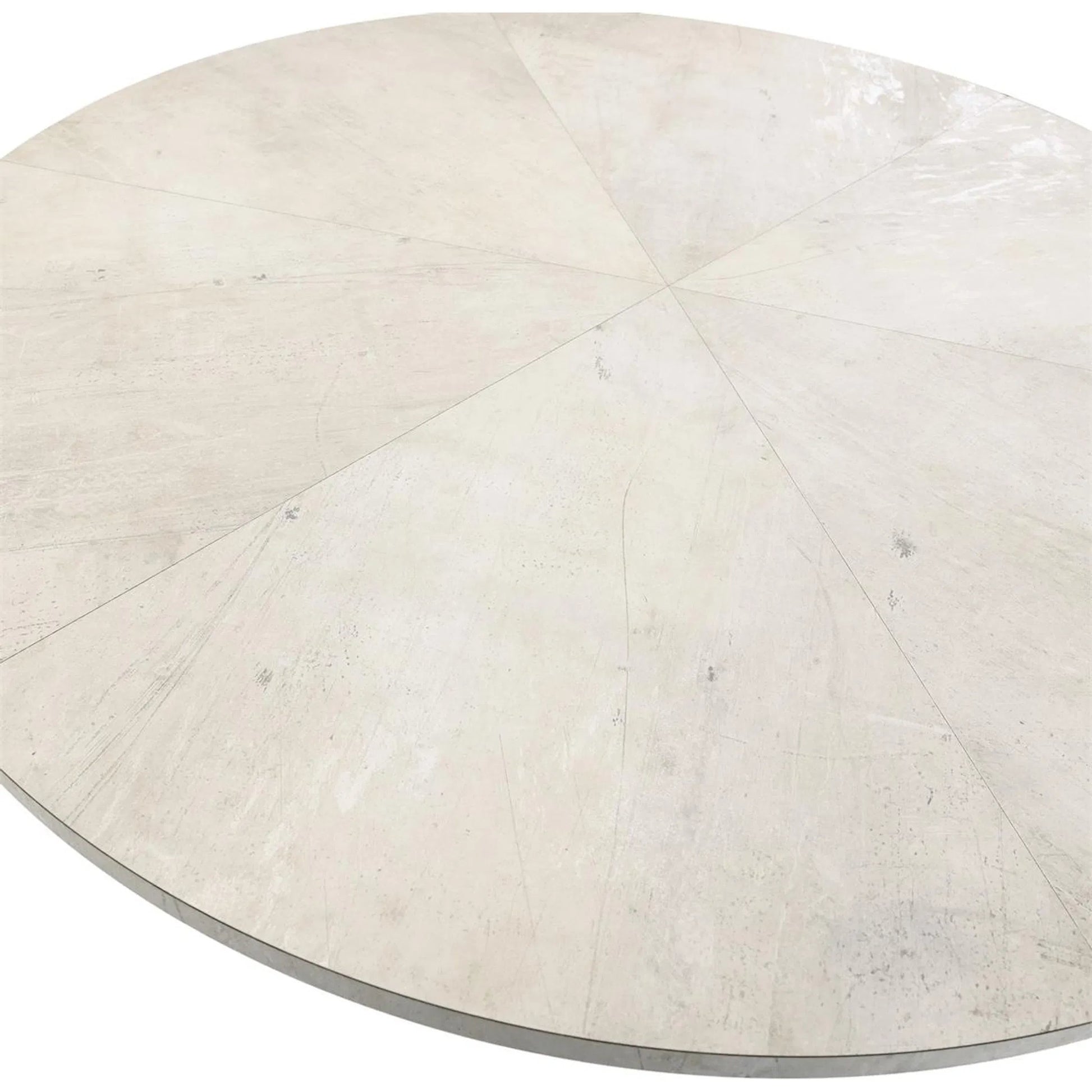 Lavertezzo Dining Table by John-Richard in tiza gesso. Made from unique in a modern style.
