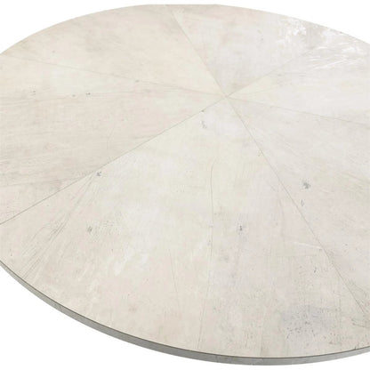 Lavertezzo Dining Table by John-Richard in tiza gesso. Made from unique in a modern style.