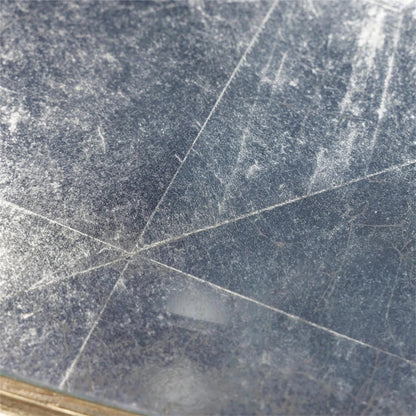 Dorian Dining Table by John-Richard in gold. Made from unique in a modern style.