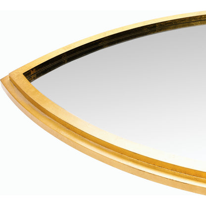 Chateaux - 29198 by Surya in gold and hand painted. Made from manufactured wood in a traditional style.