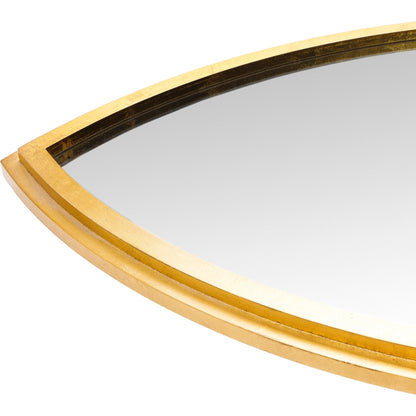 Chateaux - 29198 by Surya in gold and hand painted. Made from manufactured wood in a traditional style.