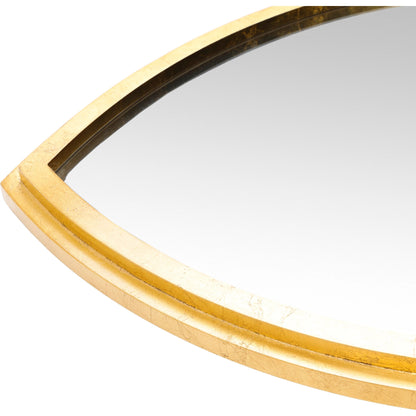 Chateaux - 29198 by Surya in gold and hand painted. Made from manufactured wood in a traditional style.