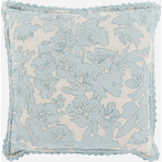 Evelyn Pillow - 27113 by Surya. Made from 100% linen in a traditional style.
