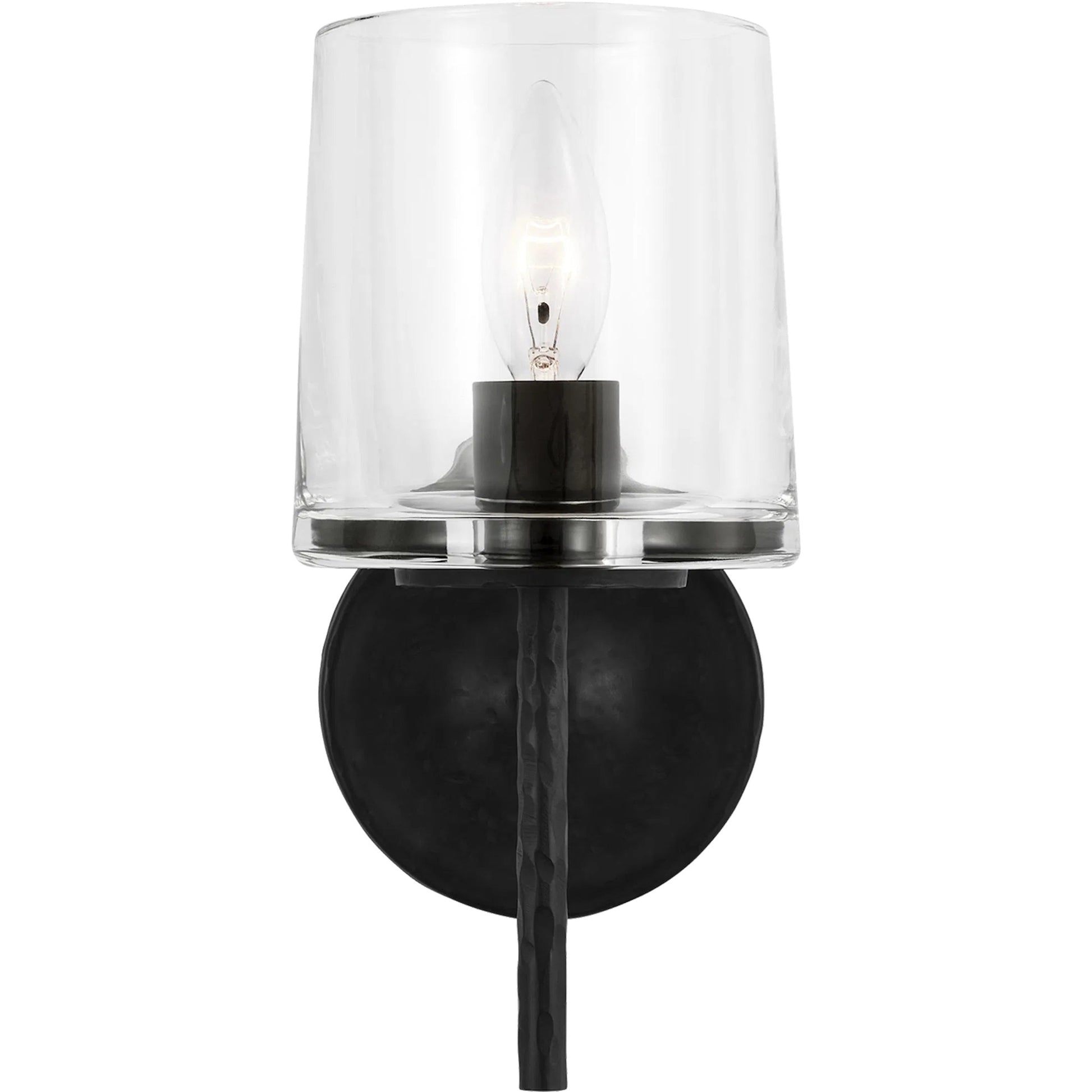 Marietta Sconce by Visual Comfort & Co. in aged iron. Made from steel in a unique style.