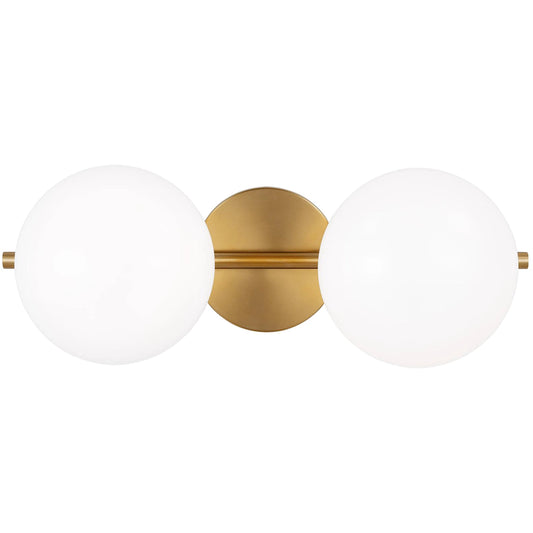 Lune 2-Light Vanity by Visual Comfort & Co.. Made from steel in a unique style.