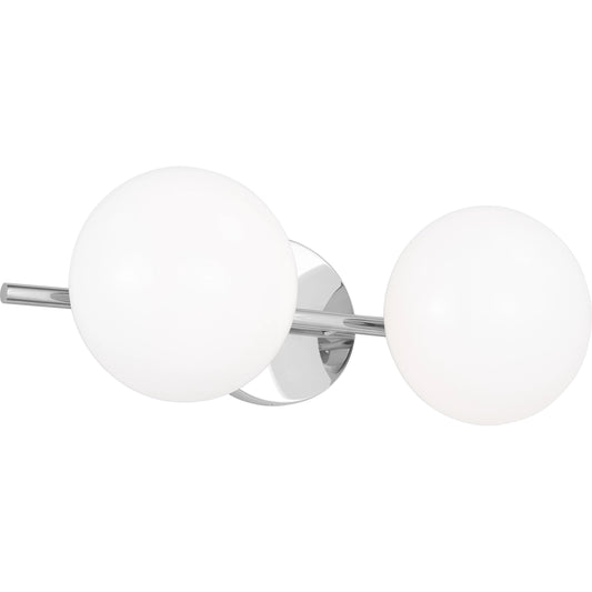 Lune 2-Light Vanity by Visual Comfort & Co.. Made from steel in a transitional style.