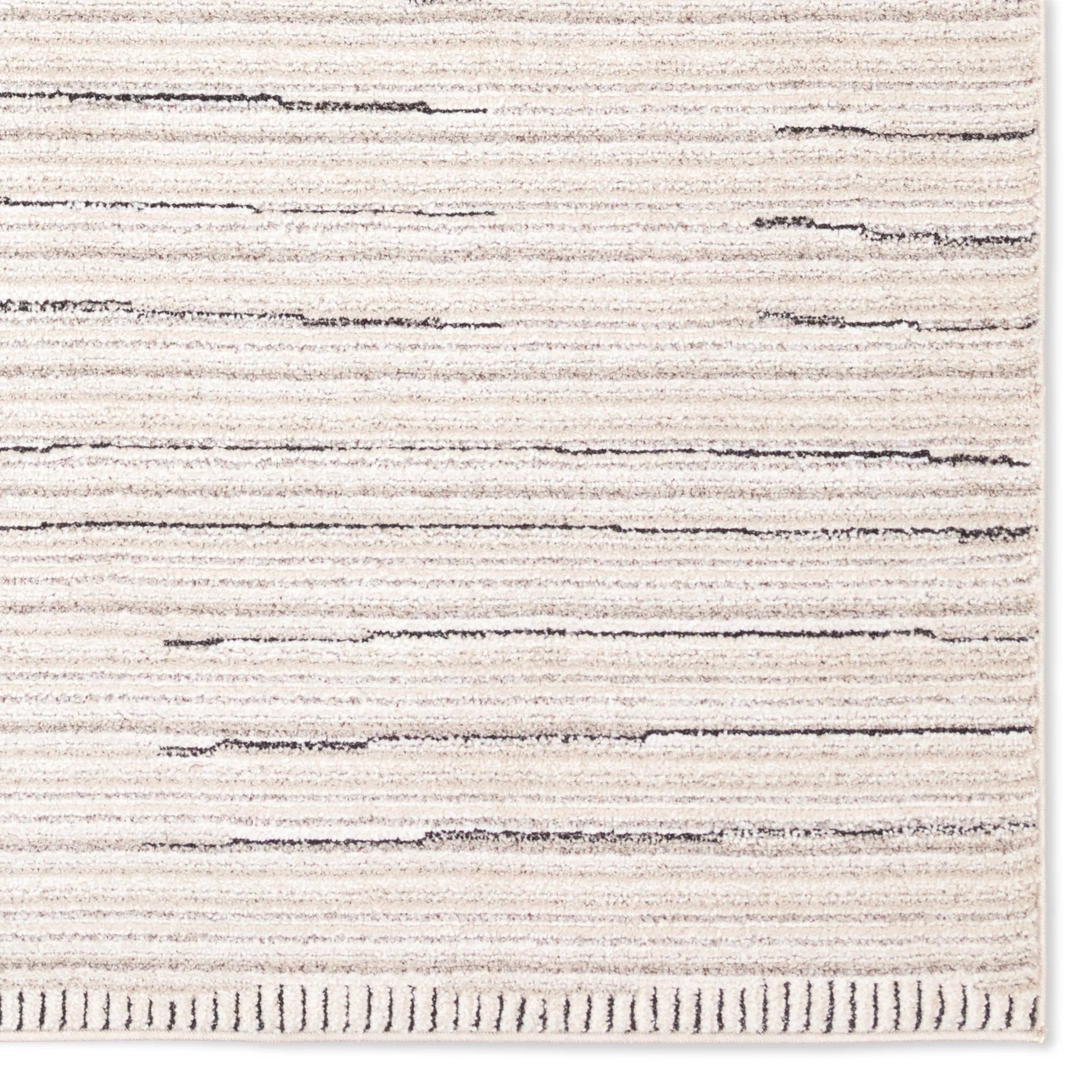Eva EVA02 Rug by Jaipur Living in ivory, black. Made from 100% polyester in a unique style.