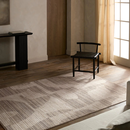 Eva EVA05 Rug by Jaipur Living in gray, cream. Made from 100% polyester in a unique style.