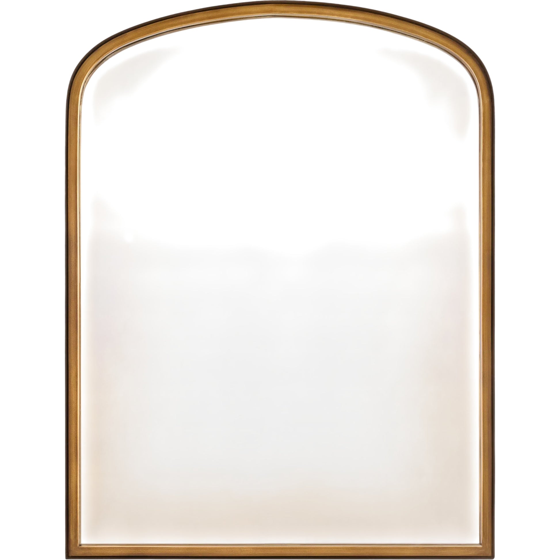 Evander Mantel Mirror by Livabliss in gold and antiqued. Made from iron in a unique style.
