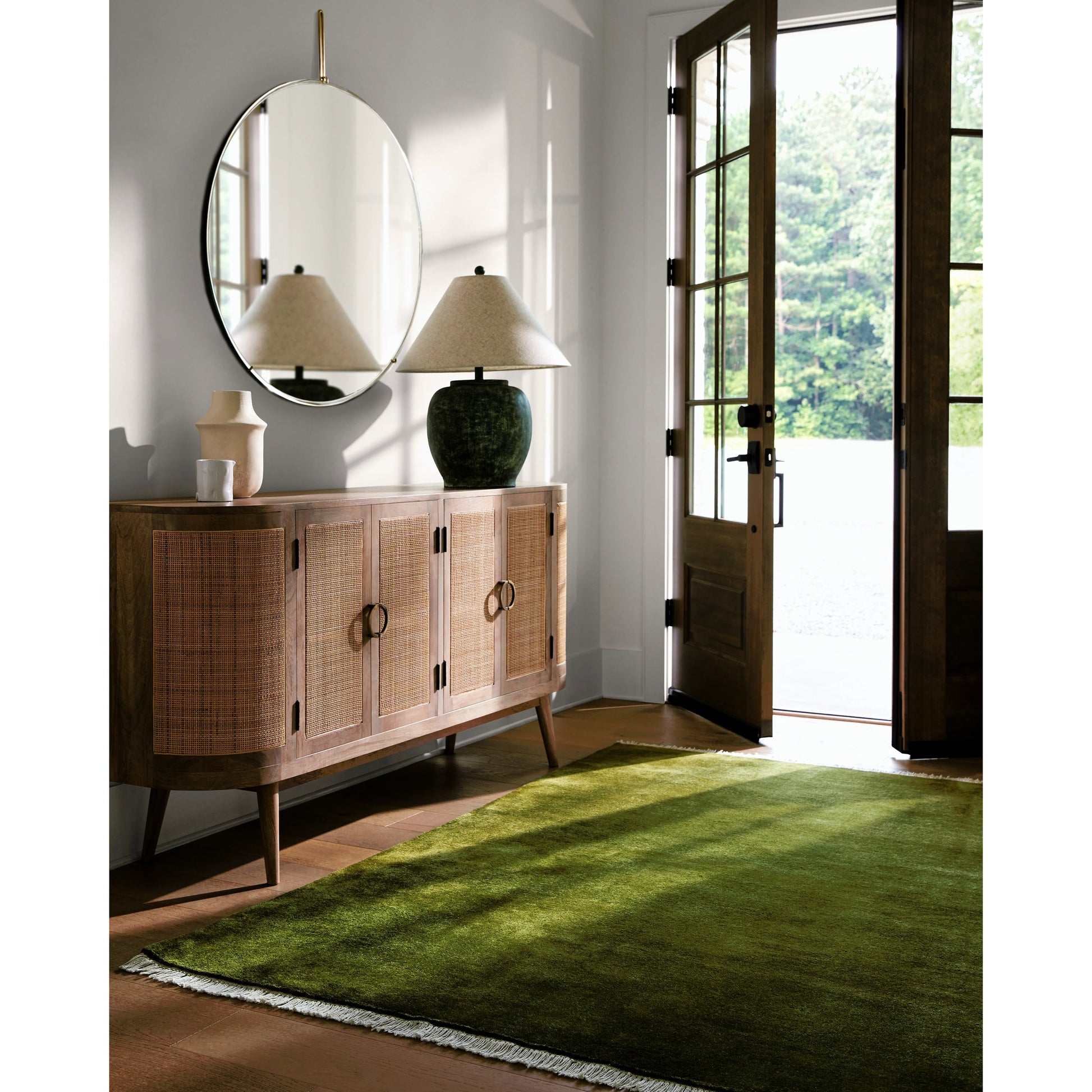 Evergreen Rug - 487914 by Surya. Made from face: 100% wool, wa