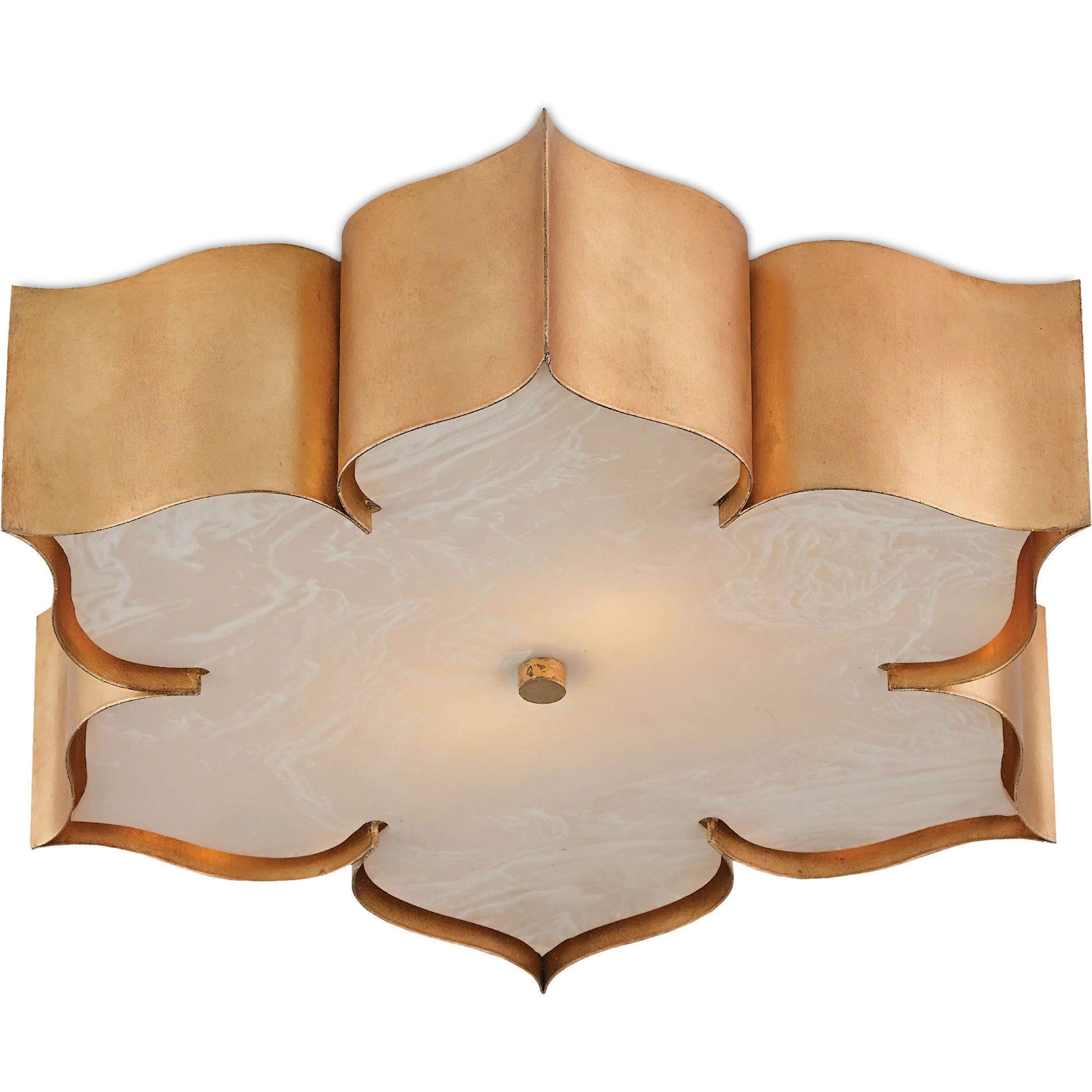 Grand Lotus Flush Mount by Currey and Company. Made from unique in a modern style.