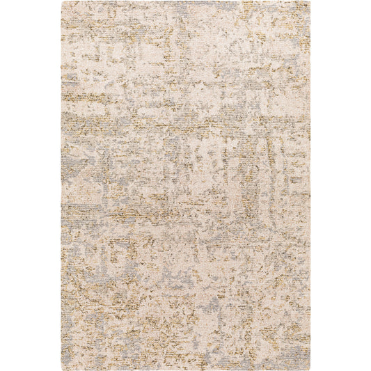Evoke Rug - 29594 by Surya in mustard, charcoal, gray, light beige, cream. Made from 65% wool, 35% viscose in a unique style.