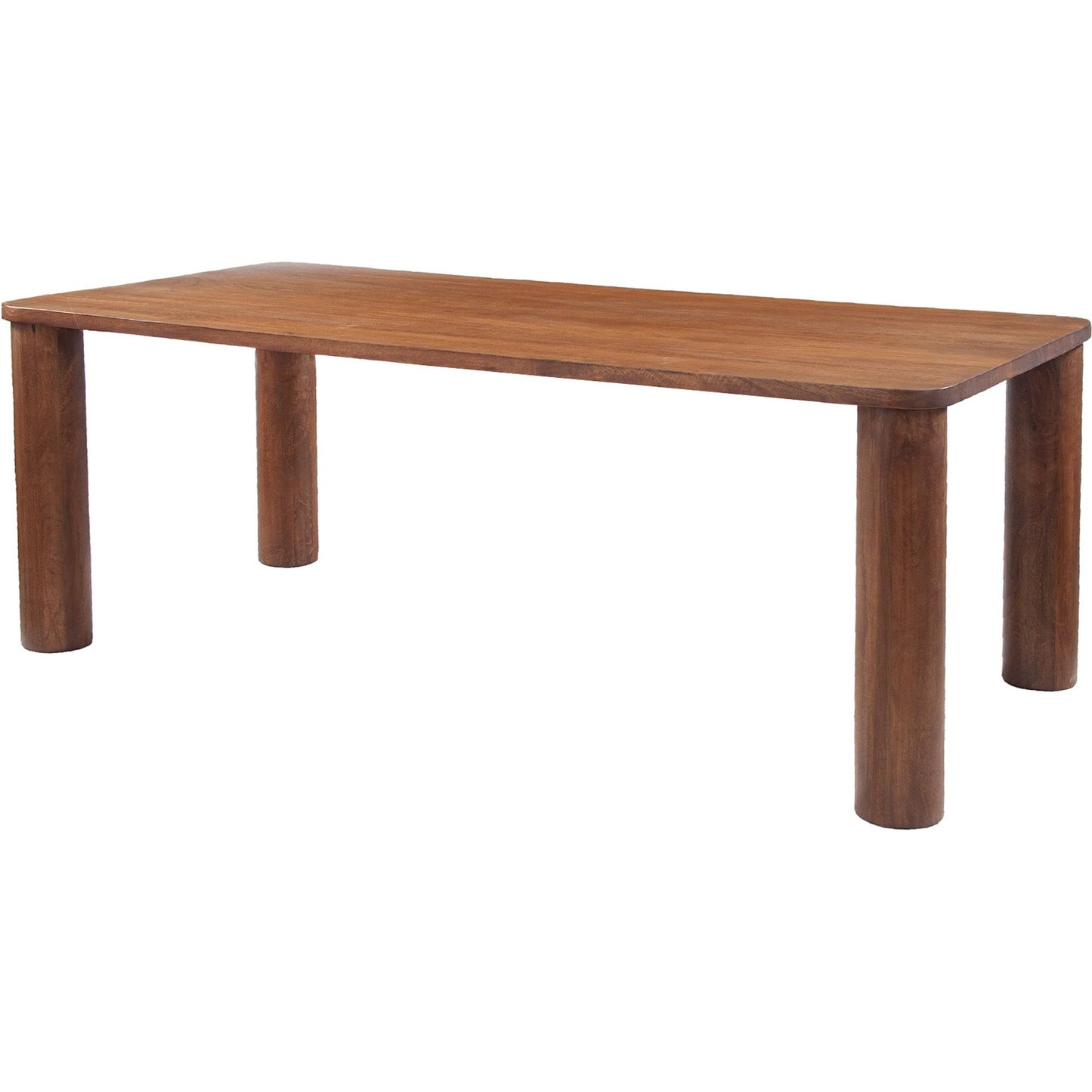 001 SI-2527508 | Primary Silo | Evolution Dining Table by LH Imports in brown. Made from mango in a unique style.