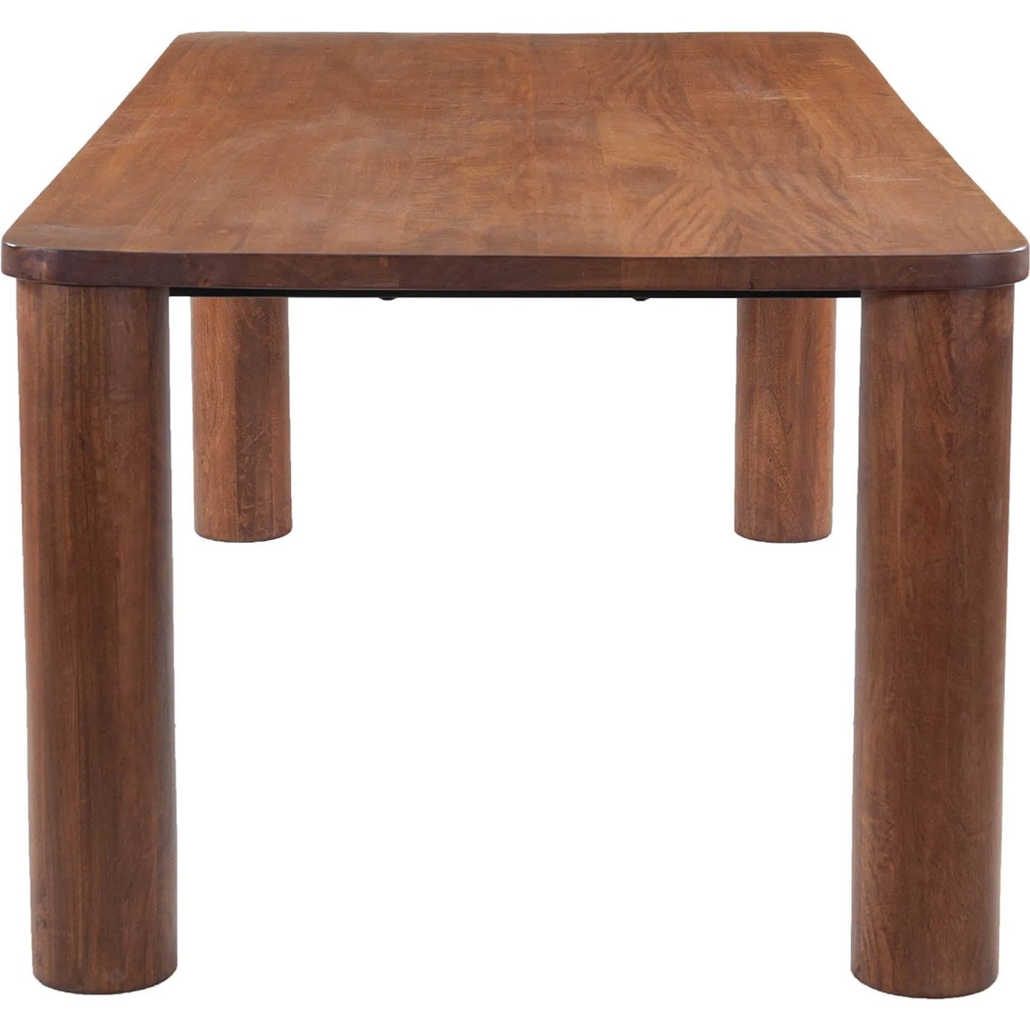 003 SI-2527508 | Additional Silo | Evolution Dining Table by LH Imports in brown. Made from mango in a unique style.