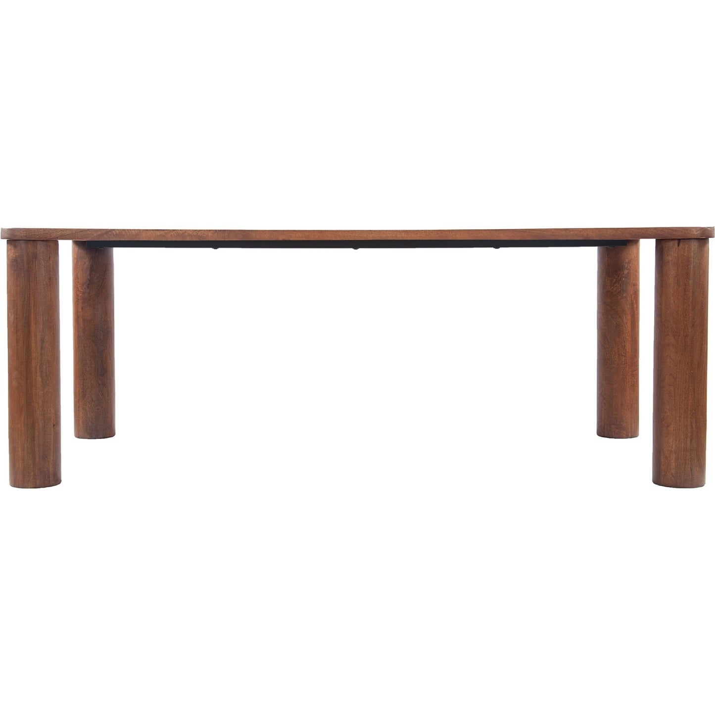 004 SI-2527508 | Additional Silo | Evolution Dining Table by LH Imports in brown. Made from mango in a unique style.