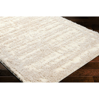 Everton Plus Area Rug by Livabliss in light gray, gray. Made from main: 51% polyester, main: 49% polypropylene in a unique style.