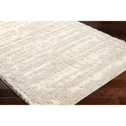 Everton Plus Area Rug by Livabliss in light gray, gray. Made from main: 51% polyester, main: 49% polypropylene in a unique style.