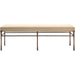 Evera Bench by Surya in brushed, copper. Made from unique in a unique style.