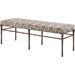 Evera Bench by Surya in brushed, copper. Made from unique in a unique style.