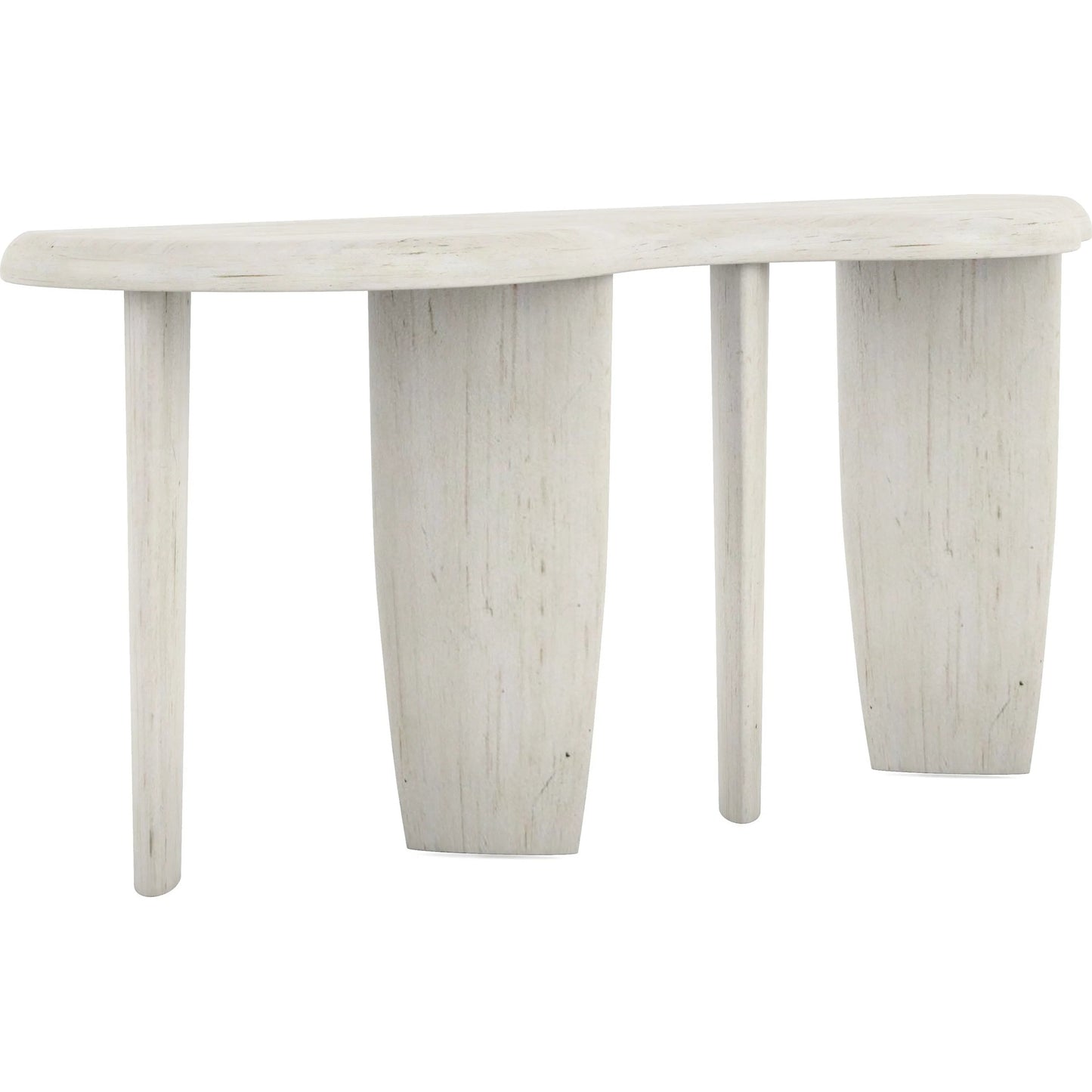 001 SI-2356173 | Primary Silo | Ashlar Console Table by A.R.T. Furniture in bisque. Made from parawood solids, birch veneers, resin in a transitional style.