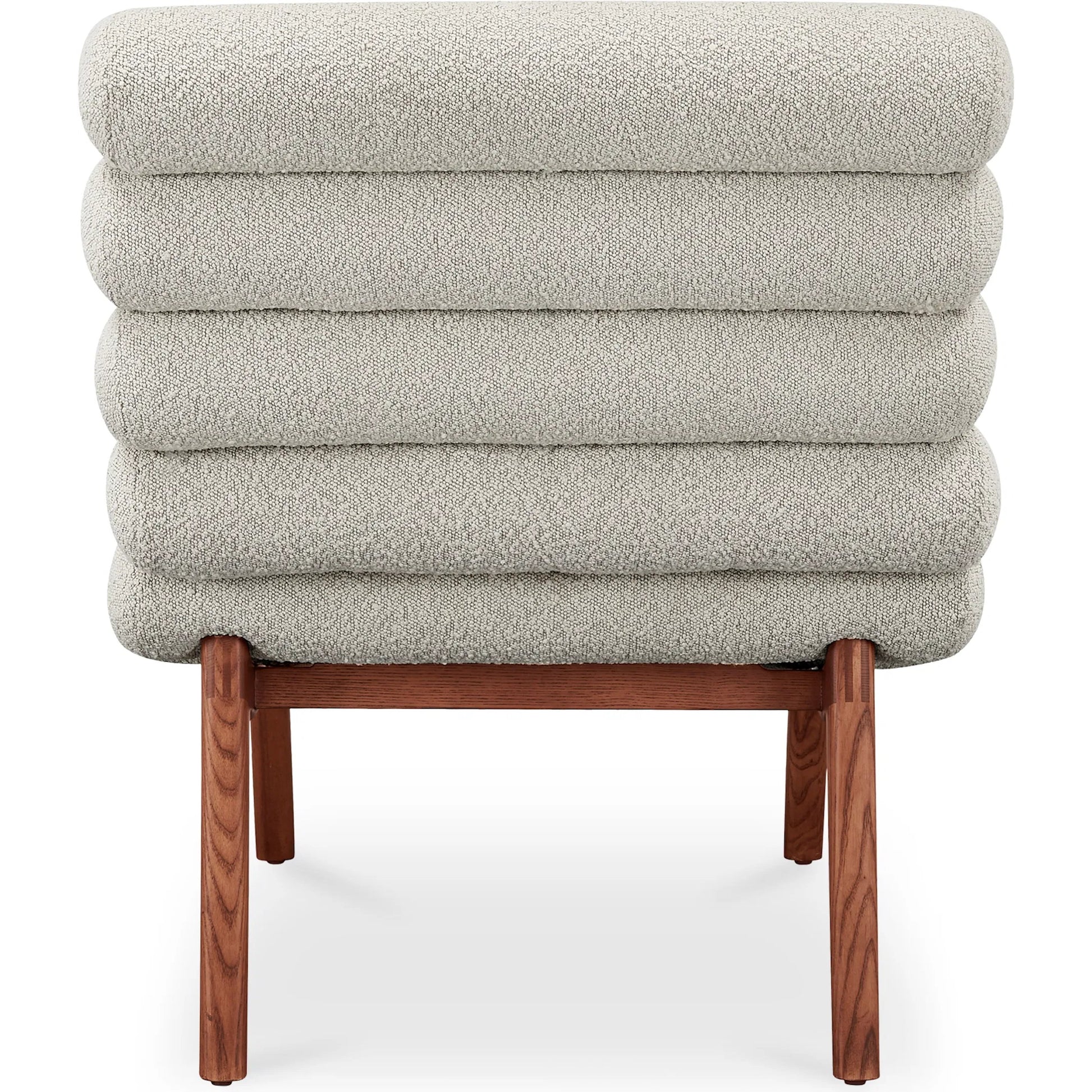 Arlo Accent Chair Performance Fabric by Moe's Home Collection. Made from upholstery: 100% polyester, ash wood legs, high density foam seat, plywood, metal frame in a unique style.