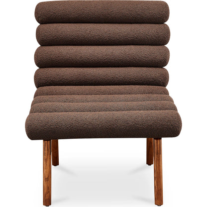 Arlo Accent Chair Performance Fabric by Moe's Home Collection. Made from upholstery: 100% polyester, ash wood legs, high density foam seat, plywood, metal frame in a unique style.