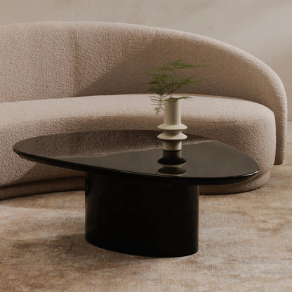 Eden Coffee Table by Moe's Home Collection in lacquer. Made from mdf with high, gloss lacquer in a unique style.