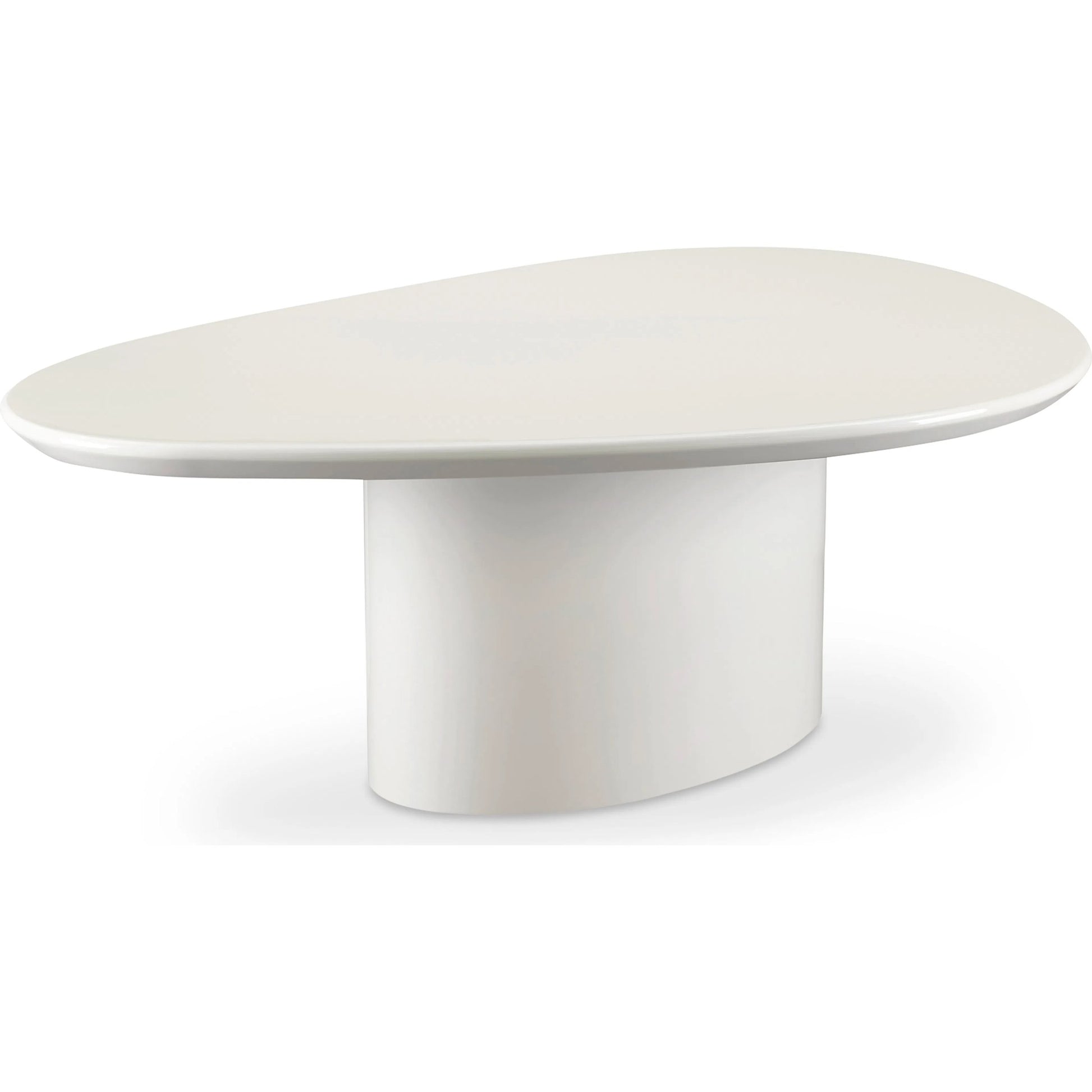 Eden Coffee Table by Moe's Home Collection in lacquer. Made from mdf with high, gloss lacquer in a unique style.