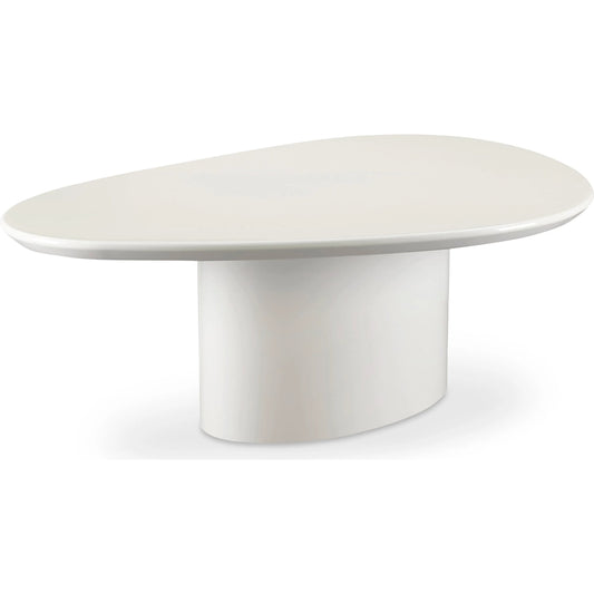 Eden Coffee Table by Moe's Home Collection in lacquer. Made from mdf with high, gloss lacquer in a unique style.