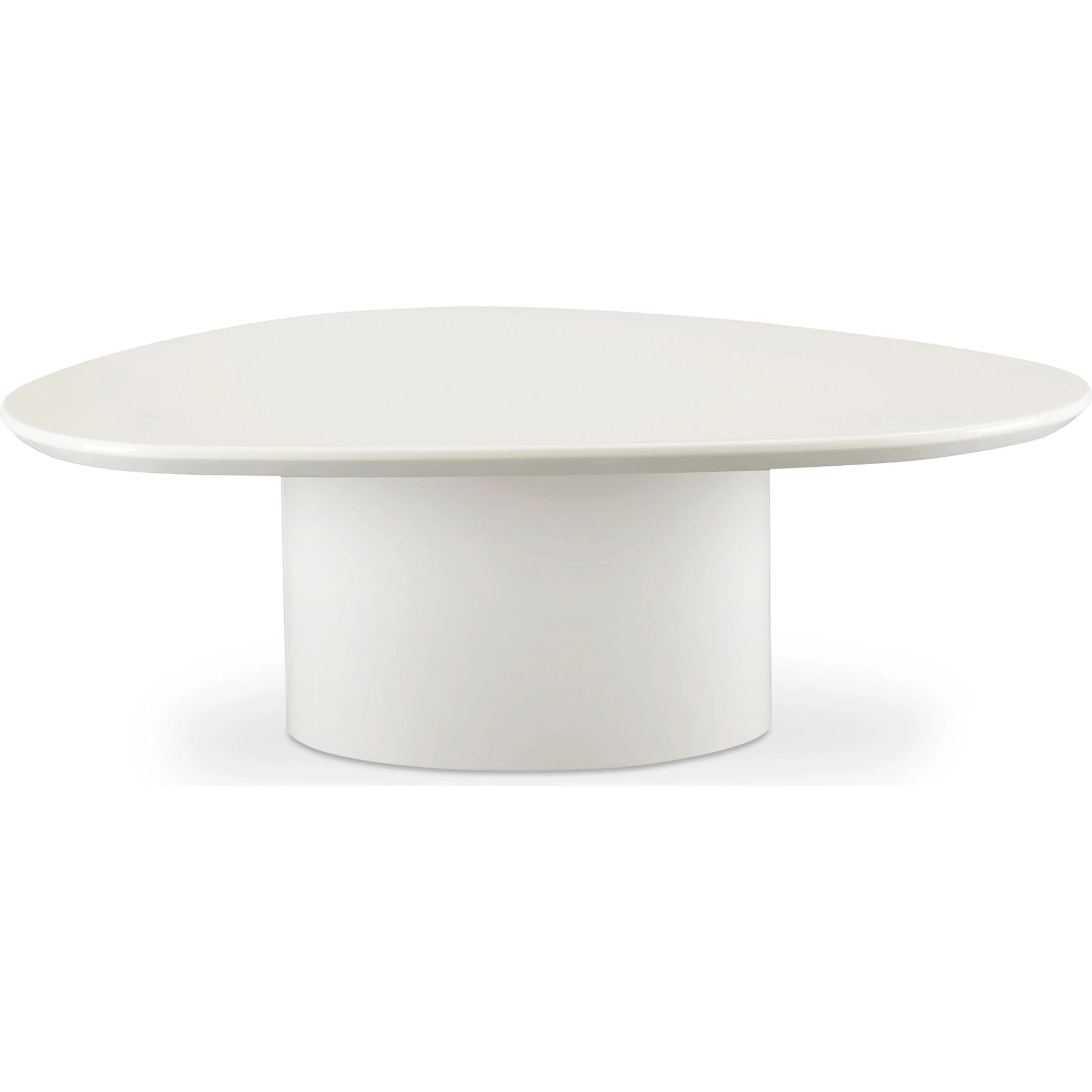 Eden Coffee Table by Moe's Home Collection in lacquer. Made from mdf with high, gloss lacquer in a unique style.