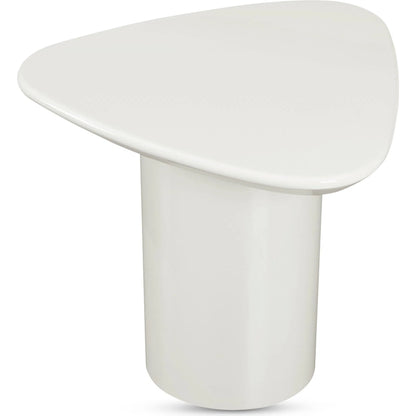 Eden Accent Table by Moe's Home Collection in lacquer. Made from mdf with high, gloss lacquer in a unique style.
