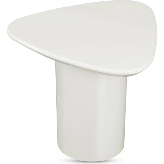 Eden Accent Table by Moe's Home Collection in lacquer. Made from mdf with high, gloss lacquer in a unique style.