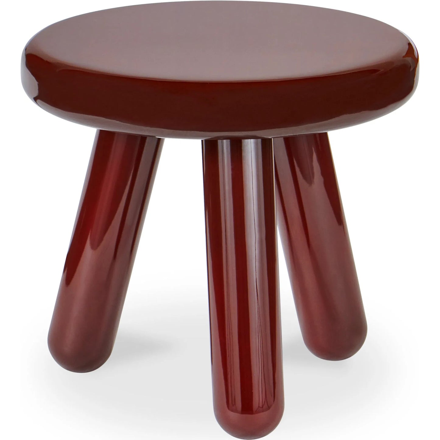 005 SI-2253798 | Additional Silo | Joy Accent Table by Moe's Home Collection. Made from mdf with high, gloss lacquer, rubber wood legs, metal plates in a eclectic & global style.