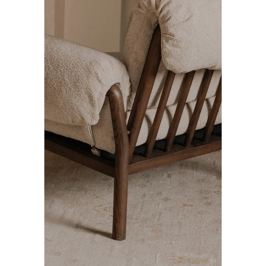 Cardero Lounge Chair by Moe's Home Collection. Made from 100% polyester, solid ash frame, high density foam core, 70% feather, 30% fiber in a unique style.