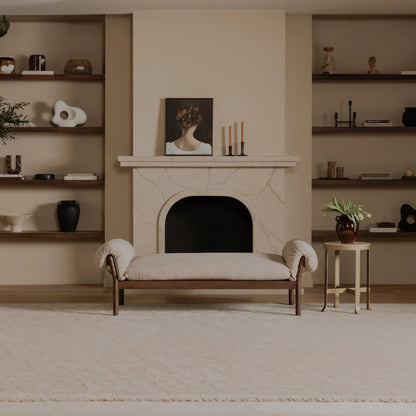 Cardero Daybed by Moe's Home Collection. Made from 100% polyester, solid ash frame, high density foam core, 70% feather, 30% fiber in a transitional style.