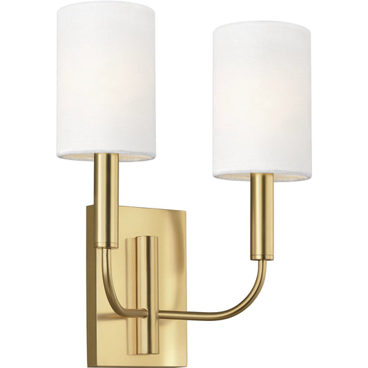 Brianna Double Sconce by Visual Comfort & Co.. Made from steel in a unique style.