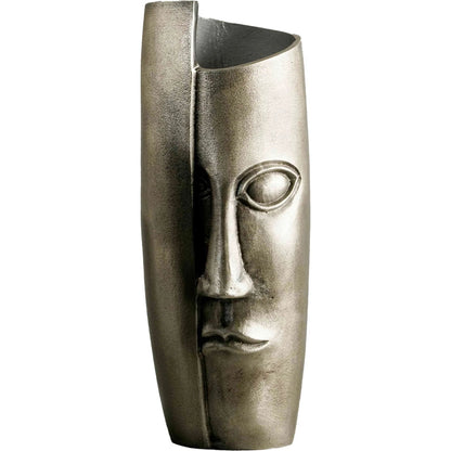 Breeze Masquerade Vase by LH Imports. Made from aluminum in a unique style.
