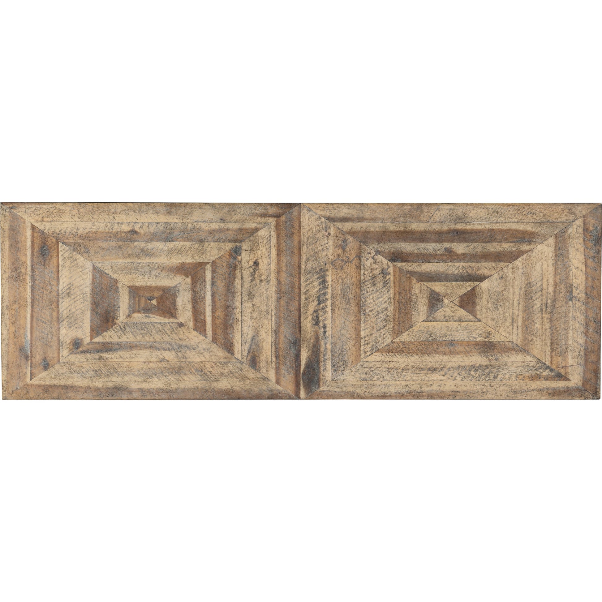 St. Armand Chest by Hooker Furniture in light natural. Made from acacia solids with round metal tube, metal sheet in a traditional style.