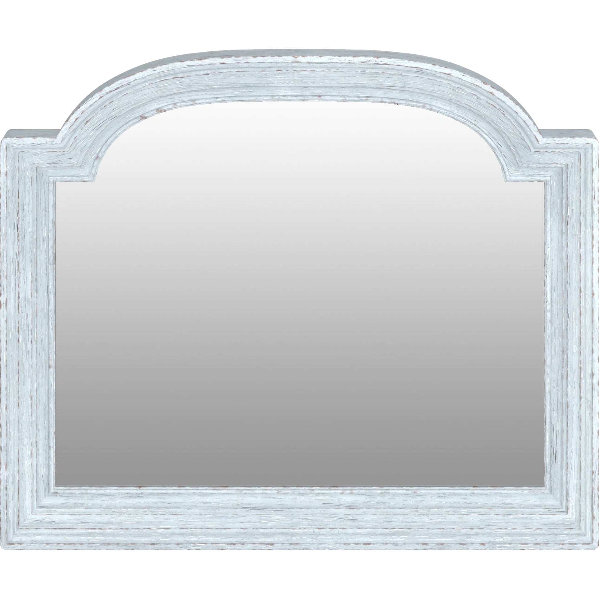 Summer Creek Light Keeper's Mirror by A.R.T. Furniture in shutter blue. Made from flakey cathedral oak veneer, parawood solids in a cottage & farmhouse style.