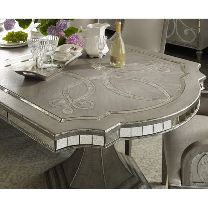 Sanctuary Dining Table by Hooker Furniture in epoque. Made from oak veneers, resin, mirror in a modern style.