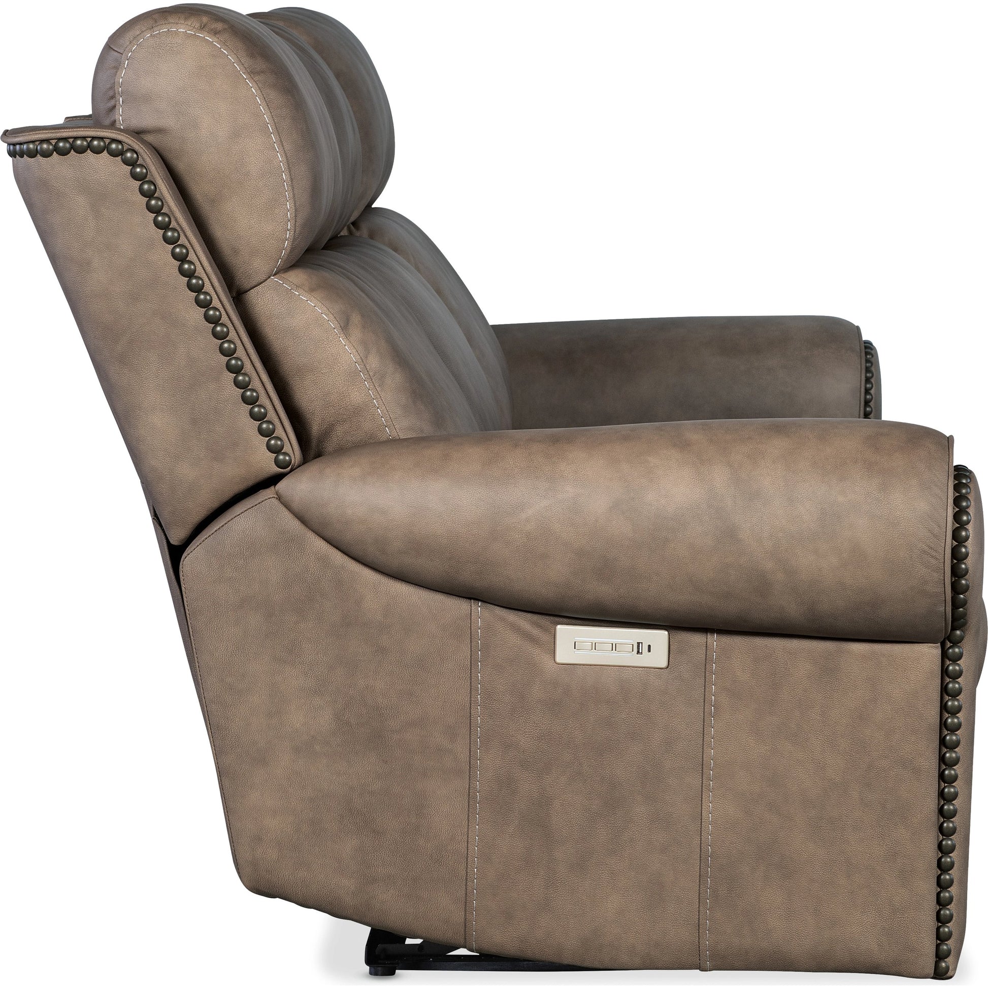 Duncan Power Sofa by Hooker Furniture. Made from unique in a traditional style.