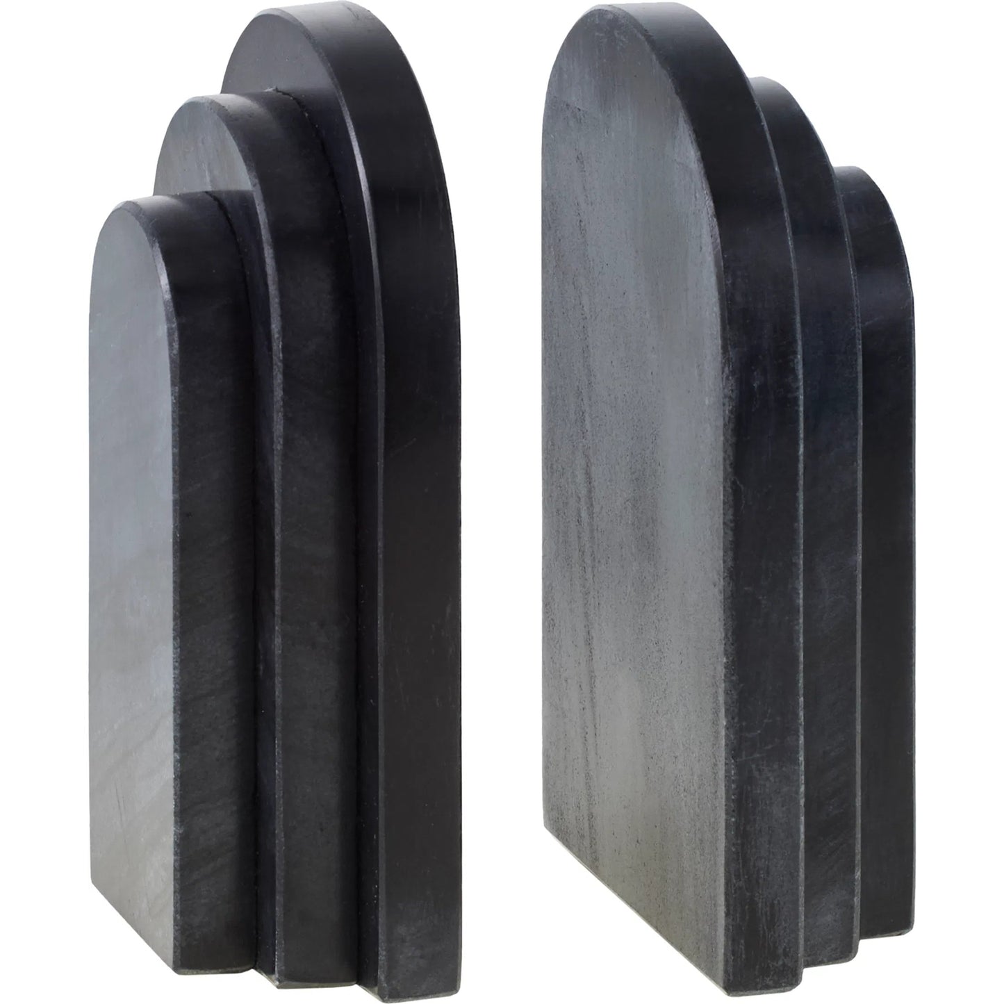 001 SI-2245842 | Primary Silo | Aayena Bookends (Set of 2) by Livabliss in natural. Made from marble in a modern style.