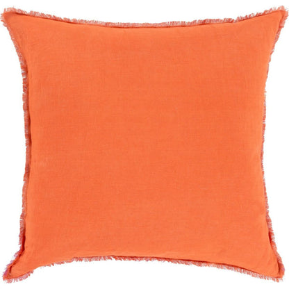Eyelash Pillow - 13386 by Surya. Made from 100% linen in a cottage & farmhouse style.
