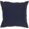 Navy, Beige / Down Feather / 22" x 22"