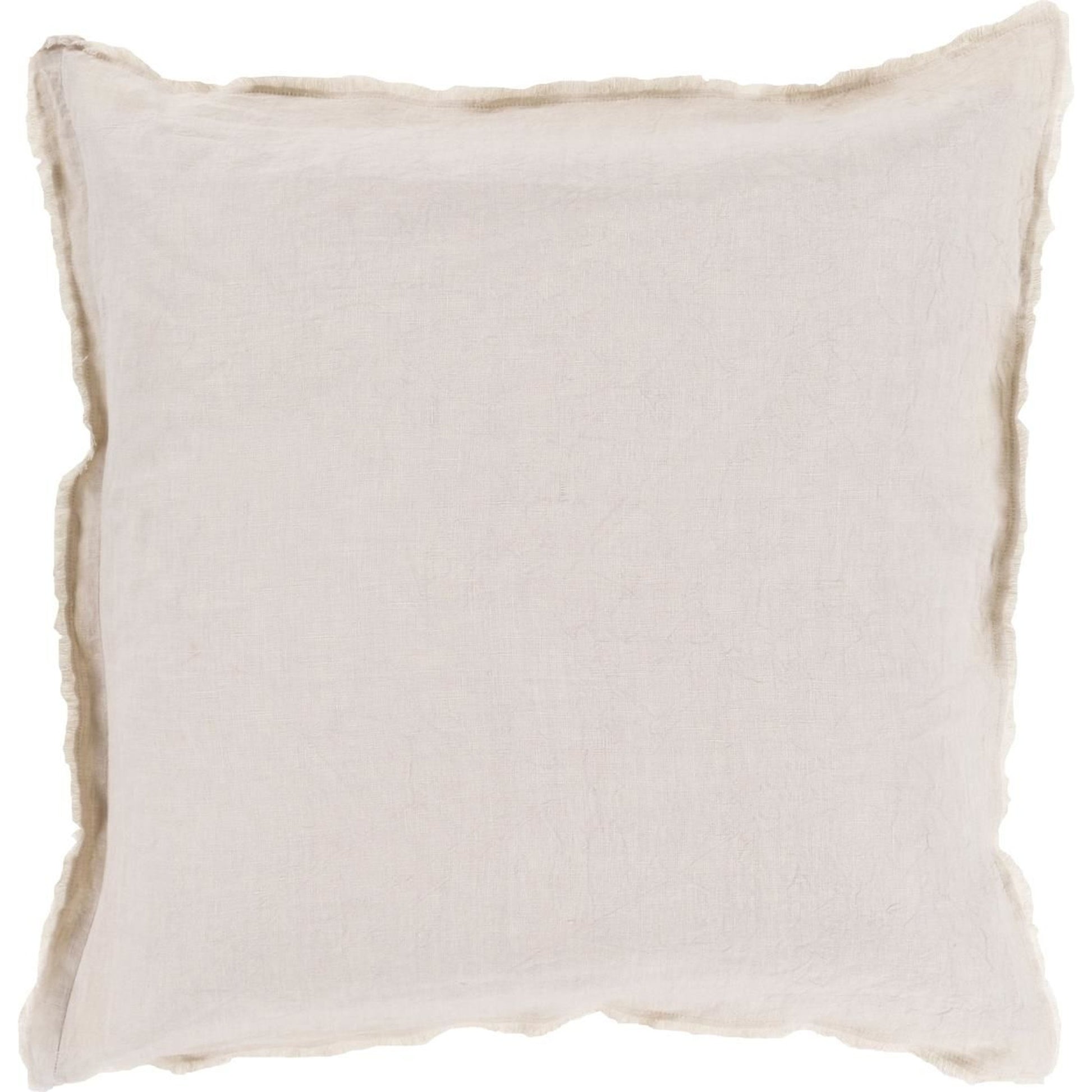 Eyelash Pillow - 13386 by Surya. Made from 100% linen in a cottage & farmhouse style.
