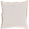 Beige, Gray / Down Feather / 20" x 20"