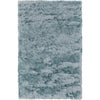 Blue, Silver / 2' x 3'4"