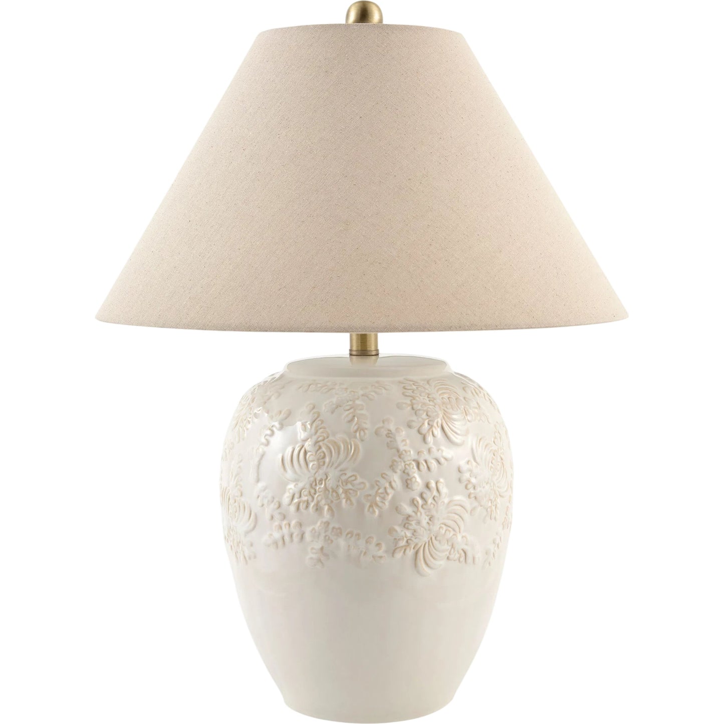 000 SI-2632399 | Primary Silo | Elysora Accent Table Lamp by Livabliss in colored, electroplated. Made from ceramic, linen, polyester, iron in a unique style.