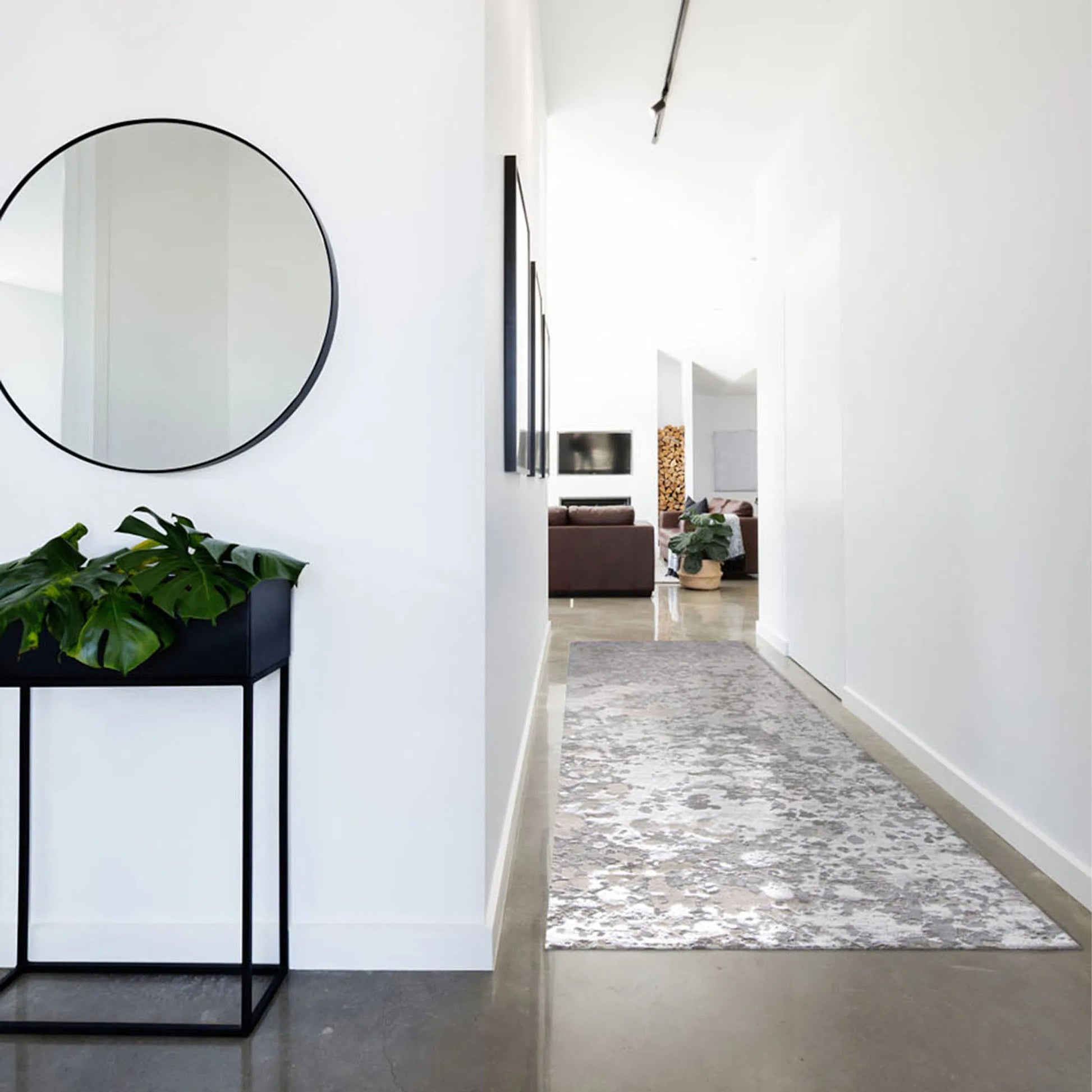 Micah Rug - 3336F by Feizy in silver, gray, white. Made from polyester, polypropylene in a unique style.