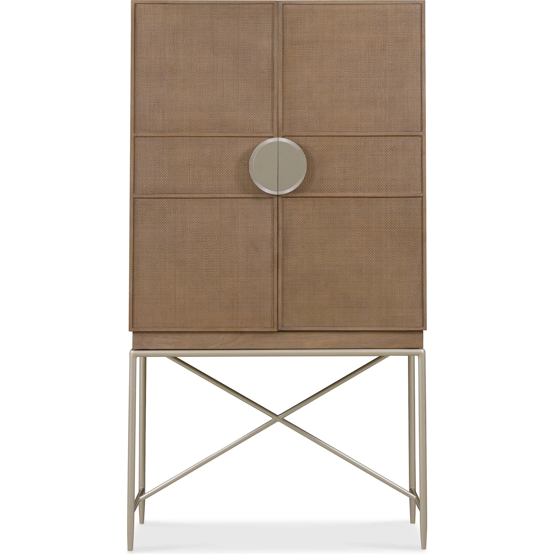 Sonnet Hub by Hooker Furniture in medium wood and wren. Made from unique in a transitional style.